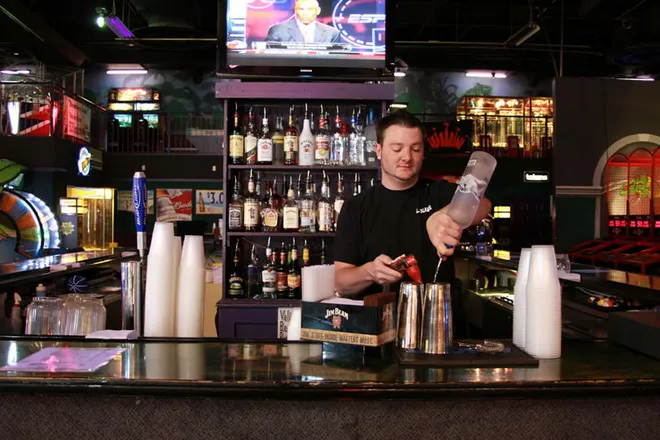 Bartender at Puck'n Pitch