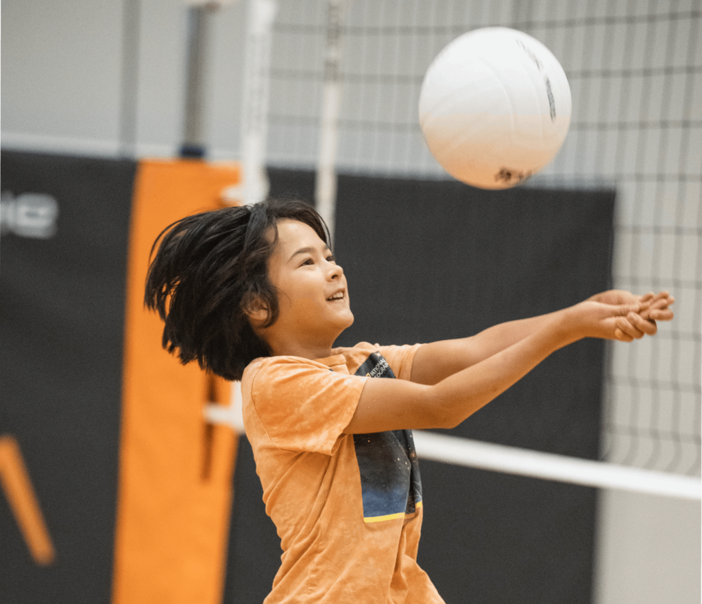 Youth volleyball at Mohawk College